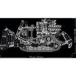 LEGO Technic - Buldozer Cat® D11 ovládaný aplikací