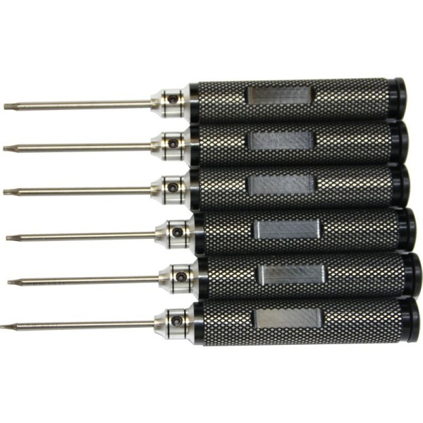 Sada Torx šroubováků T6/T7/T8/T9/T10/T15