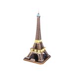 Revell 3D Puzzle - Eiffelova věž s LED osvětlením (78cm)