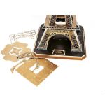 Revell 3D Puzzle - Eiffelova věž s LED osvětlením (78cm)