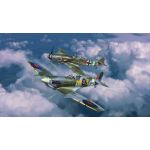 Revell Messerschmitt Bf 109G-10, Spitfire Mk.V (1:72)