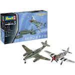 Revell Messerschmitt Me 262, P-51B Mustang(1:72)