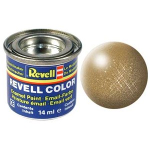 Revell emailová barva #92 mosazná metalická 14ml