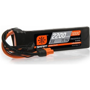 Spektrum Smart LiPo 11.1V 2200mAh 100C IC3