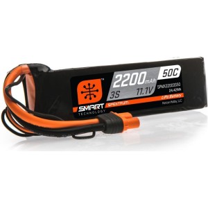 Spektrum Smart LiPo 11.1V 2200mAh 50C IC3