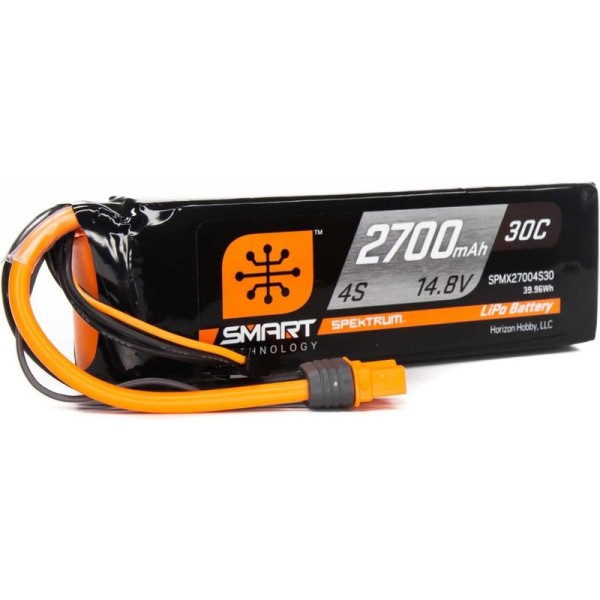 Spektrum Smart LiPo 14.8V 2700mAh 30C IC3