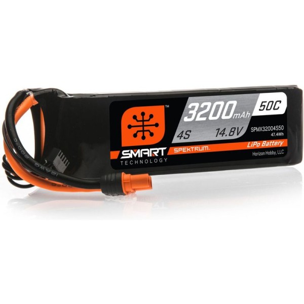 Spektrum Smart LiPo 14.8V 3200mAh 50C IC3