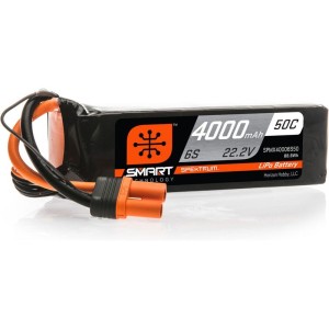 Spektrum Smart LiPo 22.2V 4000mAh 50C IC5