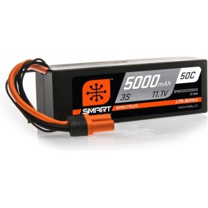 Spektrum Smart LiPo 11.1V 5000mAh 50C HC IC3