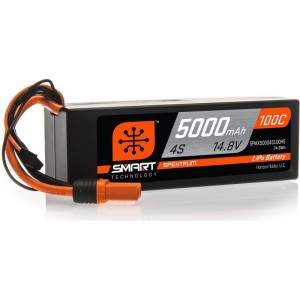 Spektrum Smart LiPo 14.8V 5000mAh 100C HC IC5