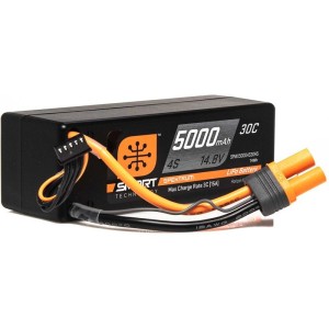 Spektrum Smart LiPo 14.8V 5000mAh 30C HC IC5