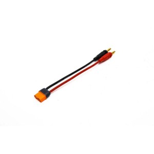 Spektrum nabíjecí kabel IC3 přístroj s banánky 15cm, 13AWG