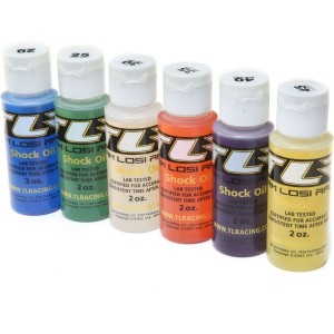 TLR silikonové oleje do tlumičů Low (sada 6x56ml)