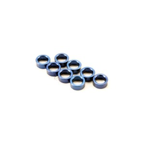 Traxxas distanční kroužek hliník modrý (8)