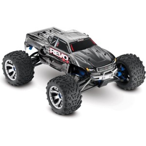 Traxxas Nitro Revo 1:8 TQi s BlueTooth RTR stříbrné
