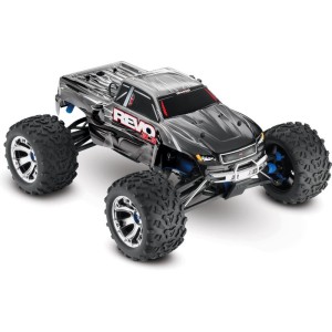 Traxxas Nitro Revo 1:8 s BlueTooth RTR stříbrné