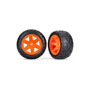 Traxxas kolo 2.8”, disk RXT oranžový, pneu Anaconda (2WD zadní) (2)