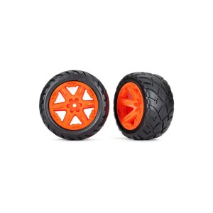 Traxxas kolo 2.8”, disk RXT oranžový, pneu Anaconda (4WD přední/zadní, 2WD přední) (2)