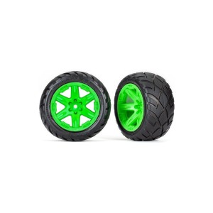 Traxxas kolo 2.8”, disk RXT zelený, pneu Anaconda (4WD přední/zadní, 2WD přední) (2)