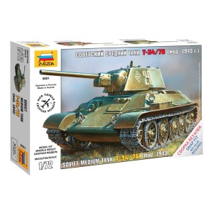 Zvezda Snap Kit - T-34/76 (1:72)