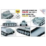 Zvezda Snap Kit - T-34/76 (1:72)