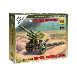 Zvezda Snap Kit - houfnice M-30 (1:72)