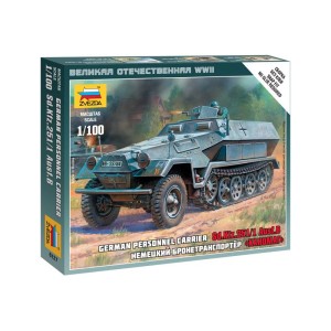 Zvezda Snap Kit - Sd.Kfz.251/1 Ausf.B (1:100)