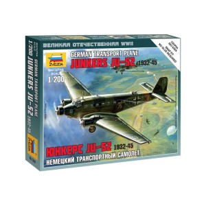 Zvezda Snap Kit - Junkers Ju-52 (1:200)