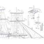 Mantua Model HMS Bounty 1:60 kit