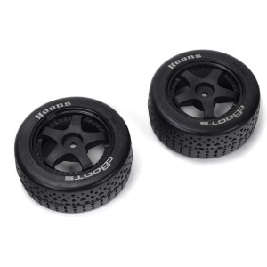 Arrma kolo s pneu dBoots Hoons 35/085 2.4 stříbrná (2)