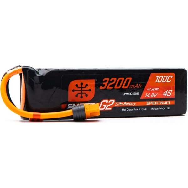 Spektrum Smart G2 LiPo 14.8V 3200mAh 100C IC3