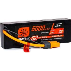 Spektrum Smart G2 LiPo 7.4V 5000mAh 30C HC IC5