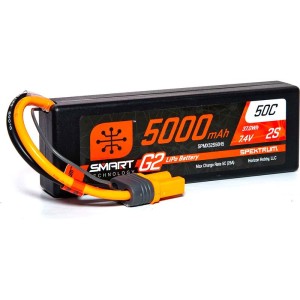 Spektrum Smart G2 LiPo 7.4V 5000mAh 50C HC IC5