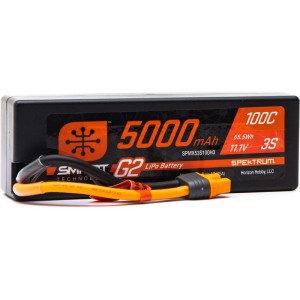 Spektrum Smart G2 LiPo 11.1V 5000mAh 100C HC IC3