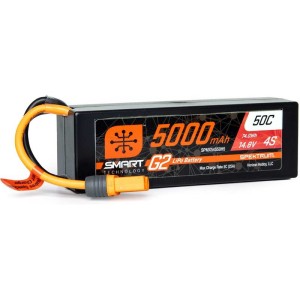 Spektrum Smart G2 LiPo 14.8V 5000mAh 50C HC IC5