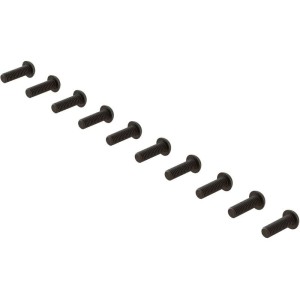 Arrma šroub imbus FH M2.5x8mm s přírubou (10)