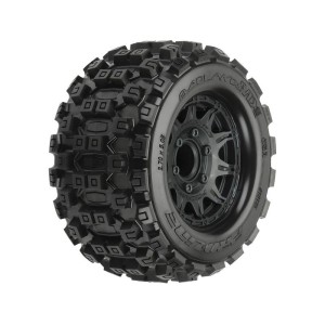 Pro-Line kolo 2.8”, pneu Badlands MX28, disk Raid H12 černý (2)