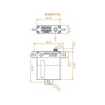 Spektrum servo A7100 8.3kg.cm 0.078s/60° úzké MT/M