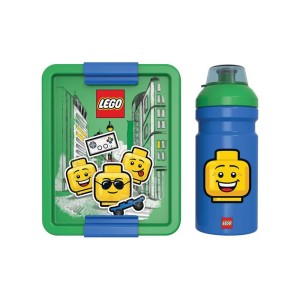 LEGO svačinový set - Iconic Boy modrý