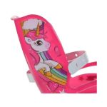 DINO Bikes - Dětské kolo 16” Jednorožec se sedačkou