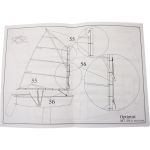 Krick Optimist plachetnice 1:10 kit