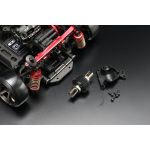Yokomo YD-2ZXR RWD stavebnice driftovacího podvozku, uhlíkové šasi, červená verze