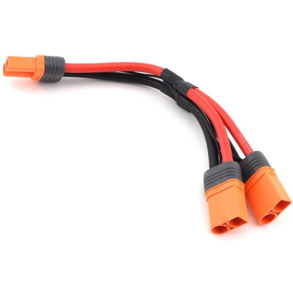 Spektrum Y-kabel IC5 s bateriovým konektorem 15cm 10AWG