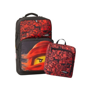 LEGO školní batoh Optimo Plus - Ninjago Red