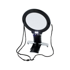 Lightcraft stolní lupa 2x s LED osvětlením