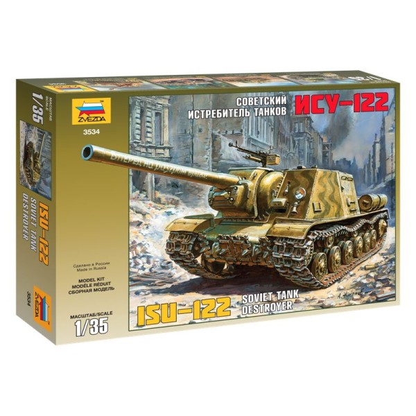 Zvezda ISU-122 (1:35)