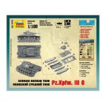 Zvezda Snap Kit - Panzer III (1:100)