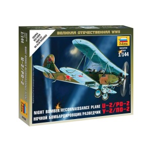 Zvezda Snap Kit - Polikarpov Po-2 (1:100)