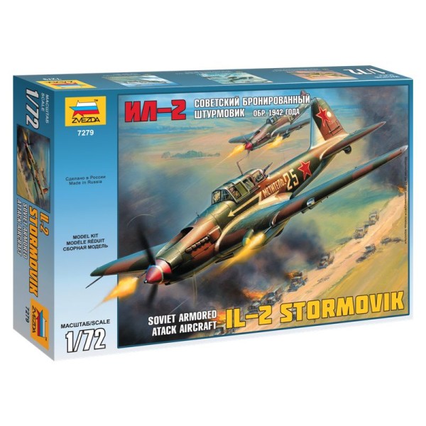 Zvezda Iljušin IL-2 Stormovik (1:72)