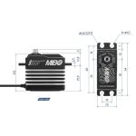 MIBO 1/10 Offroad (0.052s/23kg/8.4V) Brushless Servo